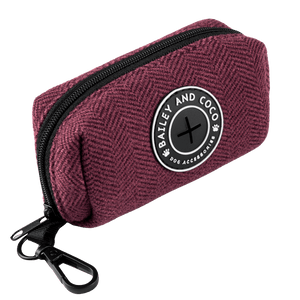 Poo Bag Holder - Mulberry Tweed