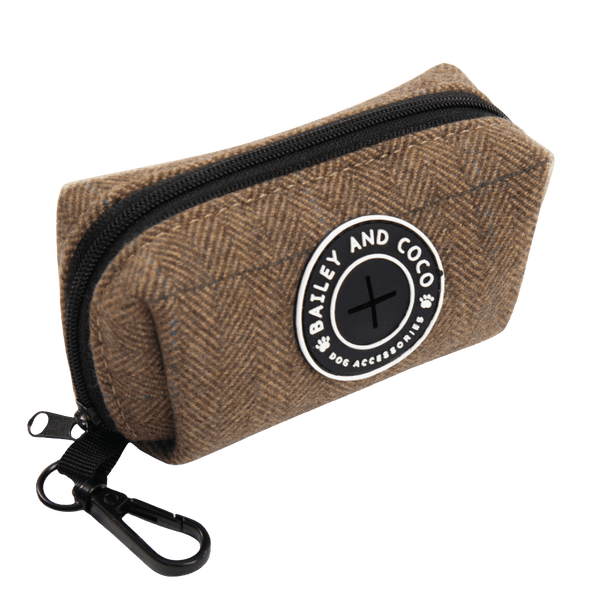 Poo Bag Holder - Oxford Tweed - Bailey and Coco (UK)