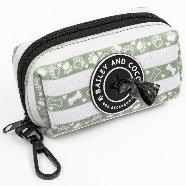 Poo Bag Holder - Peppermint Paws - alternate view