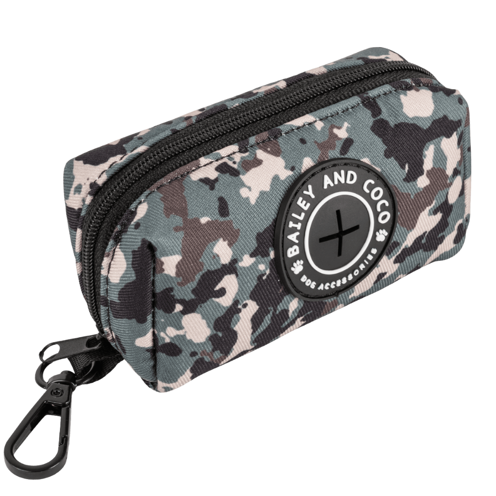 Poo Bag Holder - The Camo One - Bailey and Coco (UK)
