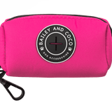 Poo Bag Holder - The Hot Pink One - Bailey and Coco (UK)