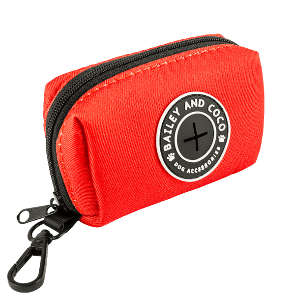 Poo Bag Holder - The Red One - Bailey and Coco (UK)