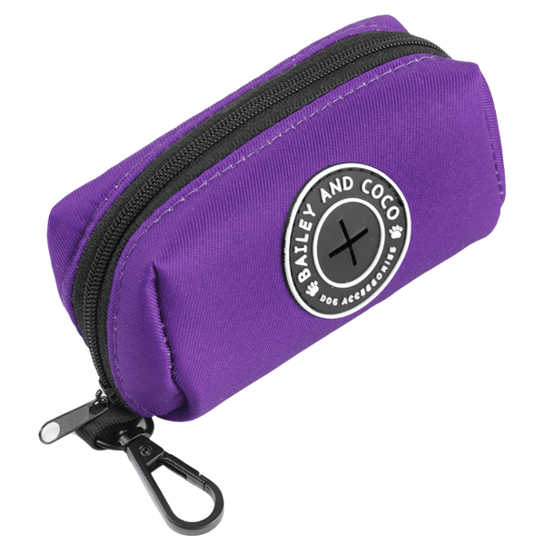 Poo Bag Holder - The Royal Purple One - Bailey and Coco (UK)