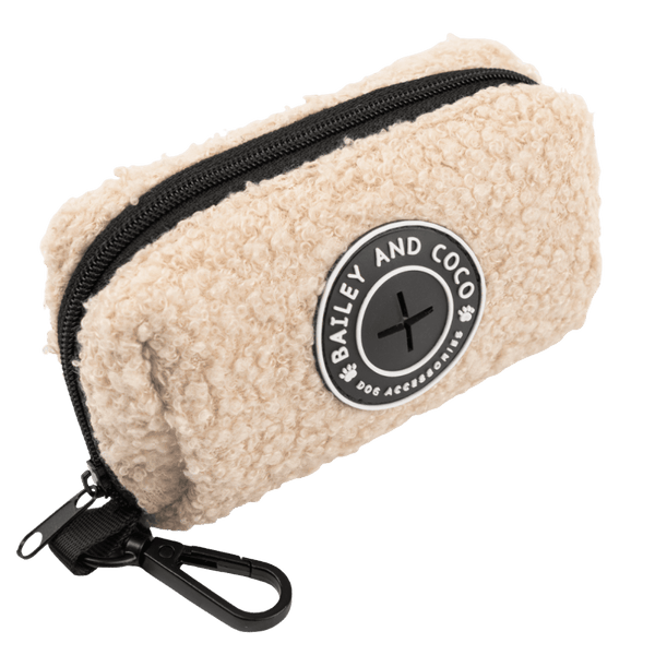 Poo Bag Holder - Vanilla Teddy - Bailey and Coco (UK)