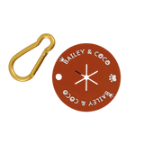 Poop Pocket Poop Bag Holder – Hands - Free Dog Walking Solution - Orange - Bailey and Coco (UK)