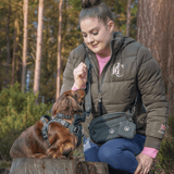 Premium Forest Tweed Dog Walking Bag - Bailey and Coco (UK)