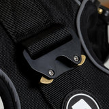 Premium Power Trails® Heavy - Duty Utility Dog Harness - All Black - Bailey and Coco (UK)