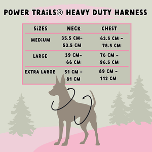 Premium Power Trails® Heavy - Duty Utility Dog Harness - All Khaki - Bailey and Coco (UK)