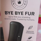 Deshedding Brush for Dogs, Cats, Horses – Black