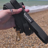 5M Long Line Waterproof Dog Lead - Black