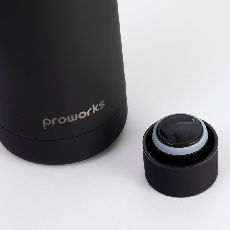 Pulse 1 Litre Water Bottle - Carbon Black - Bailey and Coco (UK)