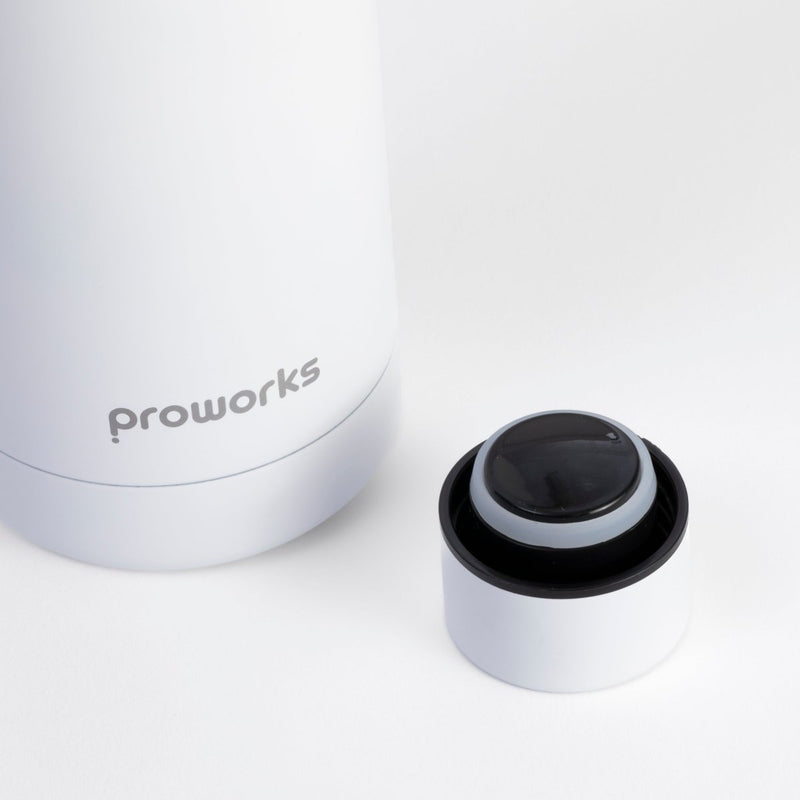 Pulse 1 Litre Water Bottle - Pure White - Bailey and Coco (UK)