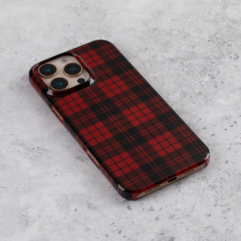 Red Tartan iPhone 17 Case - Bailey and Coco (UK)