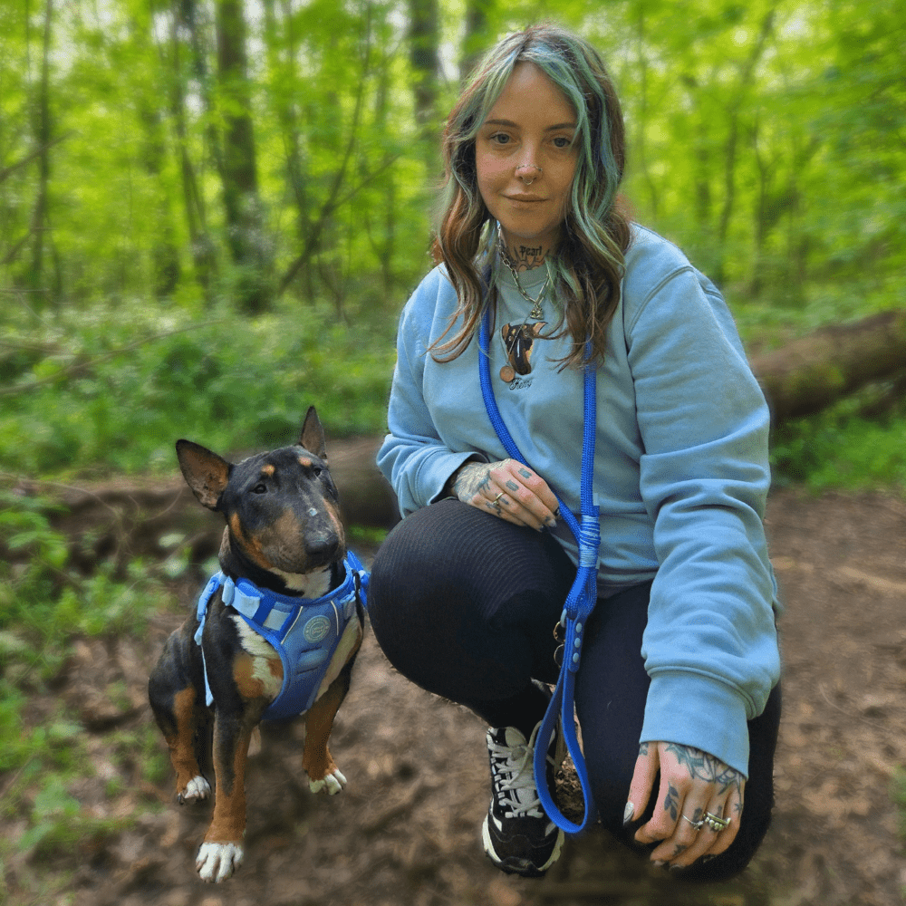 Rope Dog Lead COLOUR DROPS® - Head in the Clouds - Bailey and Coco (UK)