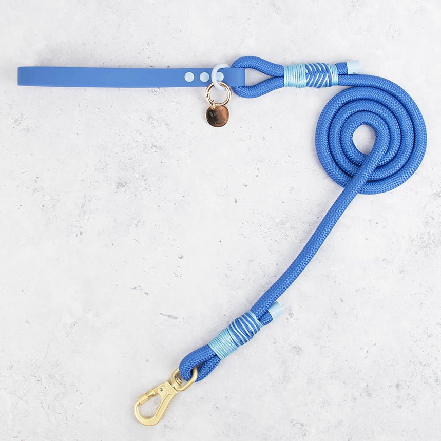 Rope Dog Lead COLOUR DROPS® - Head in the Clouds - Bailey and Coco (UK)