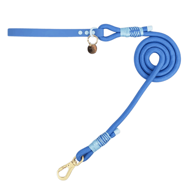 Rope Dog Lead COLOUR DROPS® - Head in the Clouds - Bailey and Coco (UK)