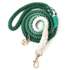 Rope Dog Lead - Ombre Green & White - Bailey and Coco (UK)