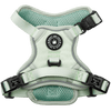 Sage Green Tweed Dog Harness - No Pull & Reflective | Trail & Glow® - Bailey and Coco (UK)