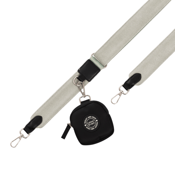 Sage Tweed Strap for Dog Walking Bag - Bailey and Coco (UK)