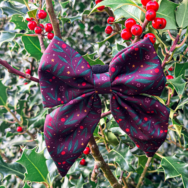 Sailor Bow Tie - Colour Drops - Jingle Berry - Bailey and Coco (UK)