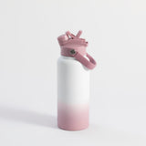 Switch 1L Water Bottle with Straw – Aurora Blush Ombre - Bailey and Coco (UK)