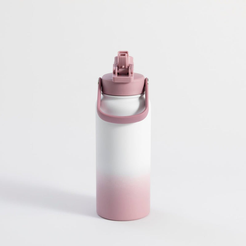 Switch 1L Water Bottle with Straw – Aurora Blush Ombre - Bailey and Coco (UK)