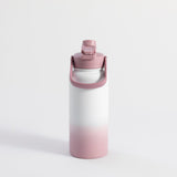 Switch 1L Water Bottle with Straw – Aurora Blush Ombre - Bailey and Coco (UK)