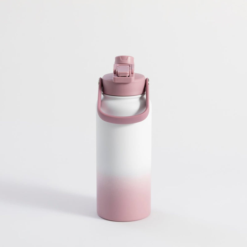 Switch 1L Water Bottle with Straw – Aurora Blush Ombre - Bailey and Coco (UK)