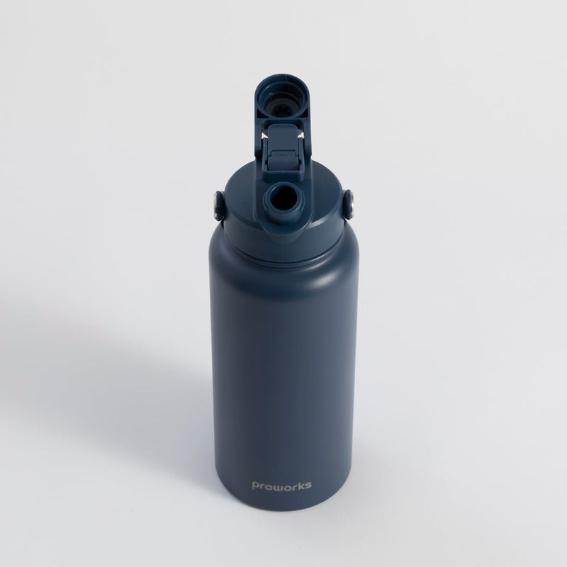 Switch 1L Water Bottle with Straw – Midnight Blue - Bailey and Coco (UK)