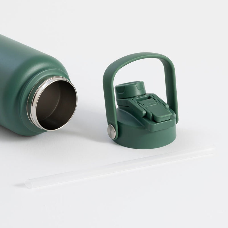 Switch 1L Water Bottle with Straw – Pine Green - Bailey and Coco (UK)