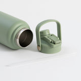 Switch 1L Water Bottle with Straw – Sage Green - Bailey and Coco (UK)