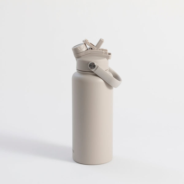 Switch 1L Water Bottle with Straw – Slate Grey - Bailey and Coco (UK)