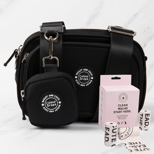The Everyday Walk Kit - Bag + 180 Eco Poo Bags - Bailey and Coco (UK)