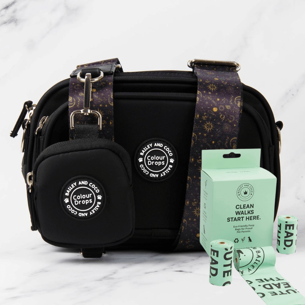 The Everyday Walk Kit - Bag + 180 Eco Poo Bags - Bailey and Coco (UK)