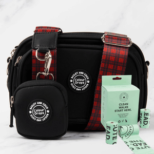 The Everyday Walk Kit - Bag + 180 Eco Poo Bags - Bailey and Coco (UK)