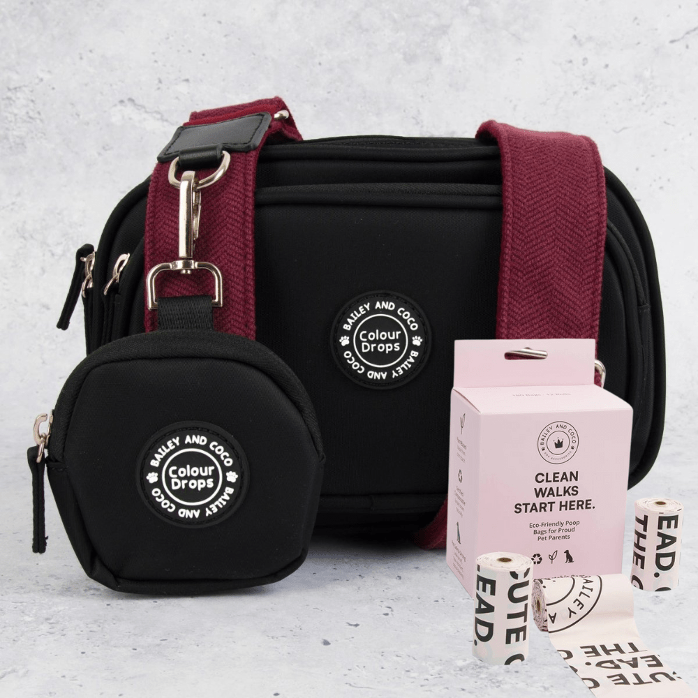 The Everyday Walk Kit - Bag + 180 Eco Poo Bags - Bailey and Coco (UK)