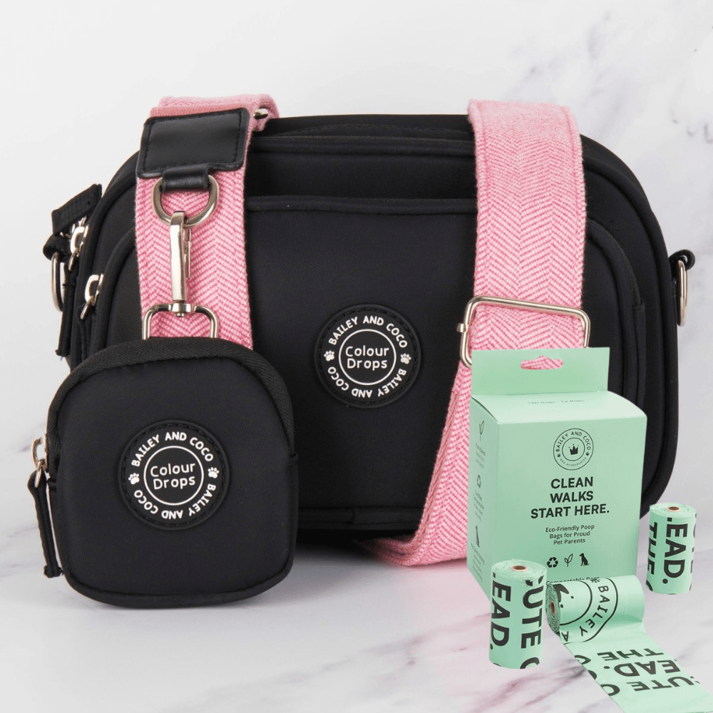 The Everyday Walk Kit - Bag + 180 Eco Poo Bags - Bailey and Coco (UK)