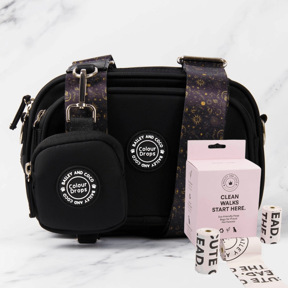 The Everyday Walk Kit - Bag + 180 Eco Poo Bags - Bailey and Coco (UK)