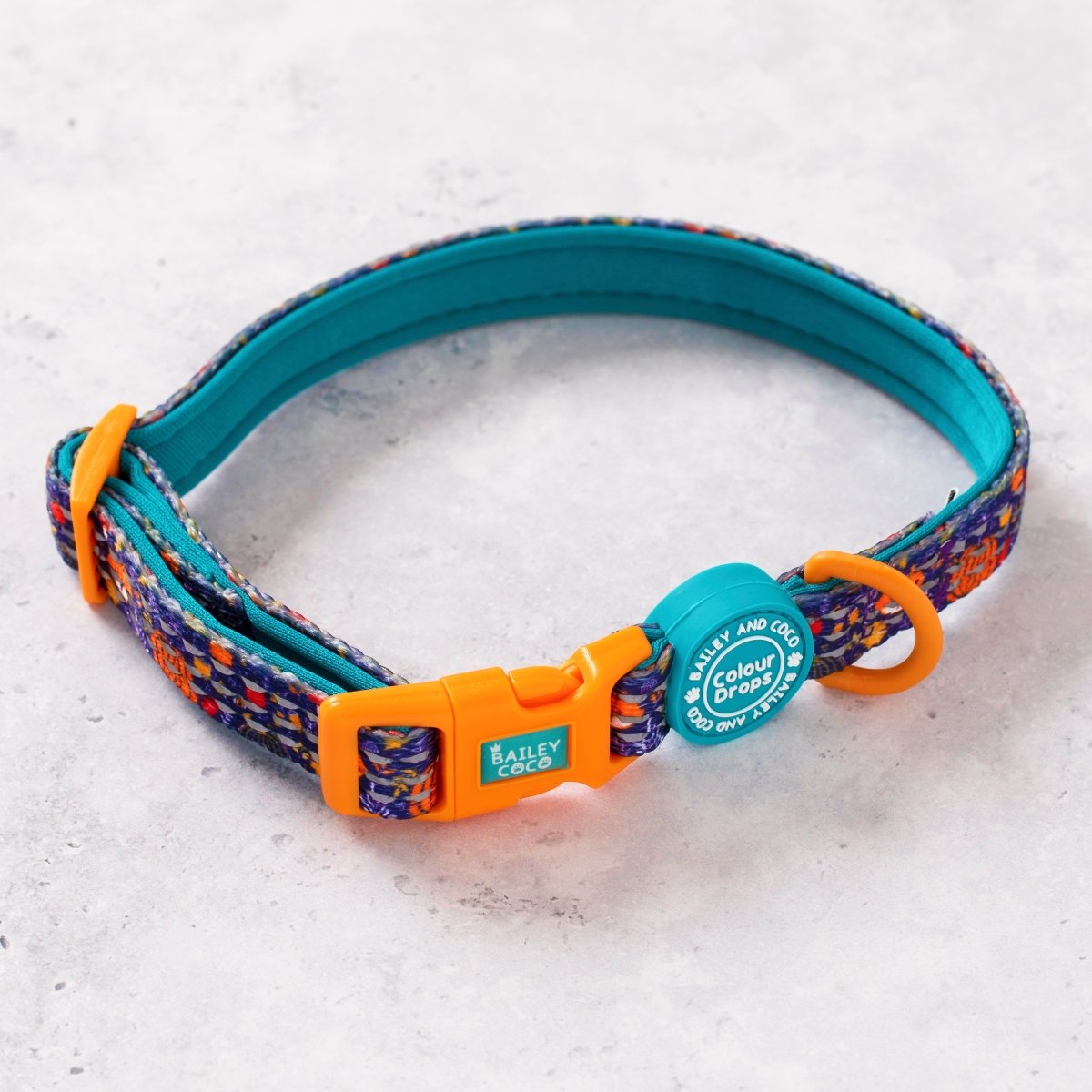 Trail & Glow® Adjustable Collar - COLOUR DROPS® - Bewitched - Bailey and Coco (UK)