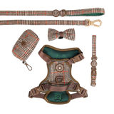 Trail & Glow - Dog Harness Bundle Set - Colour Drops - Heritage Plaid - Bailey and Coco (UK)