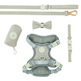 Trail & Glow - Dog Harness Bundle Set - Colour Drops - Sage Tweed - Bailey and Coco (UK)