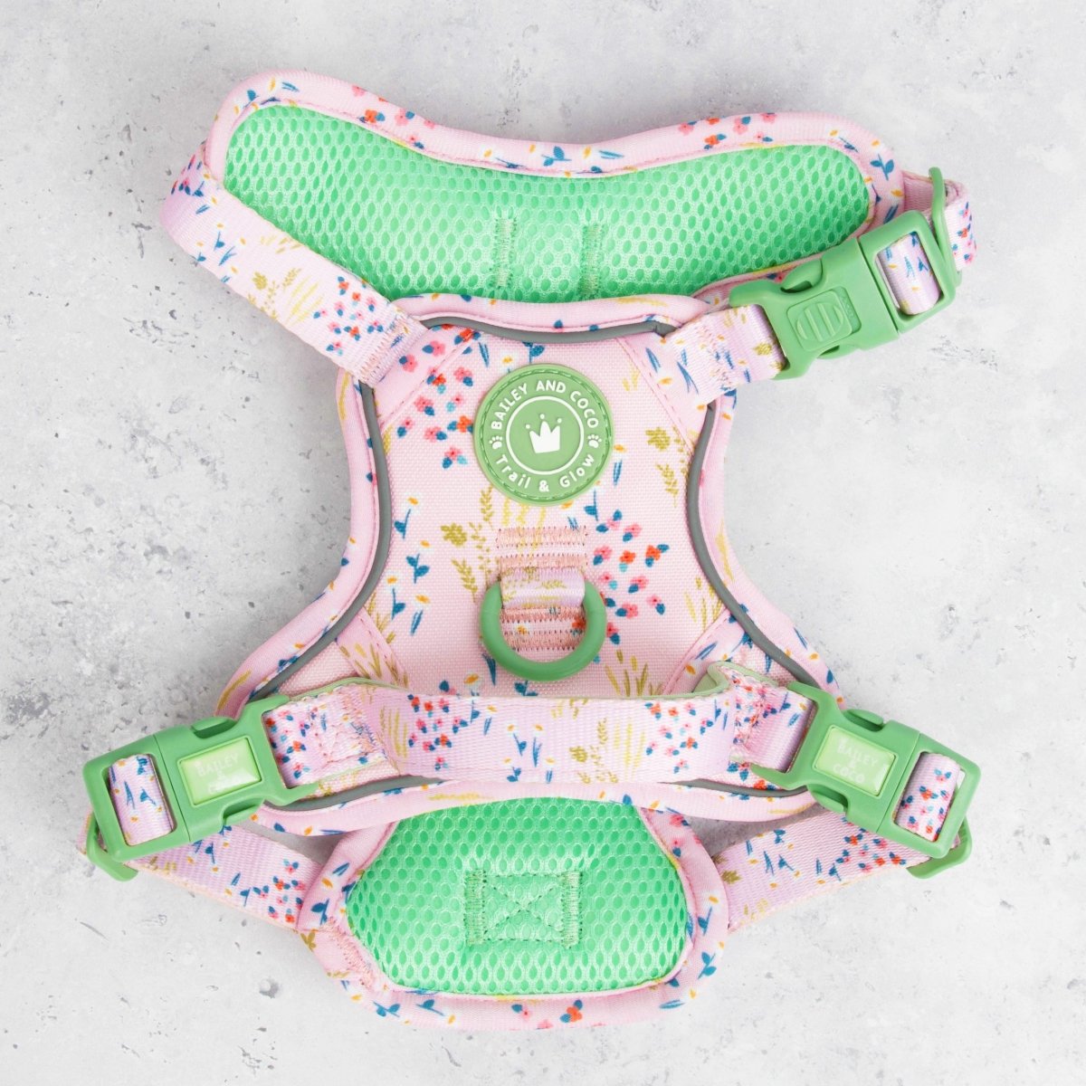 Trail & Glow Dog Harness - COLOUR DROPS® - Pick Me - Bailey and Coco (UK)