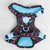 Trail & Glow Dog Harness - COLOUR DROPS® - Space Paws - Bailey and Coco (UK)