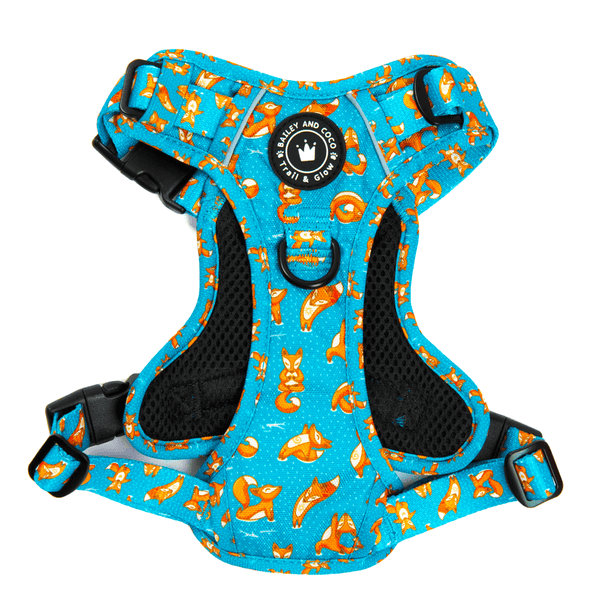 Trail & Glow® Dog Harness - Foxy Yoga - alternate view