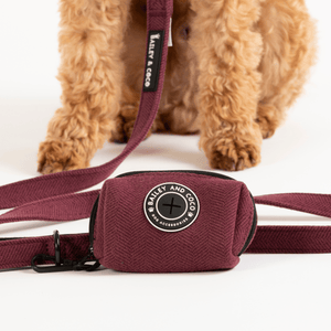 Trail & Glow® Dog Harness - Mulberry Tweed - Bailey and Coco (UK)