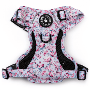 Trail & Glow® Dog Harness - Peony Blossom - Bailey and Coco (UK)