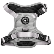 Trail & Glow® Dog Harness - The Silver Grey One - Bailey and Coco (UK)
