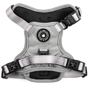 Trail & Glow® Dog Harness - The Silver Grey One - Bailey and Coco (UK)