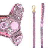 Trail & Glow Dog Lead 5ft - Colour Drops - Be Unique Unicorn - Bailey and Coco (UK)