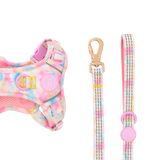Trail & Glow Dog Lead 5ft - Colour Drops - Candy Floss - Bailey and Coco (UK)